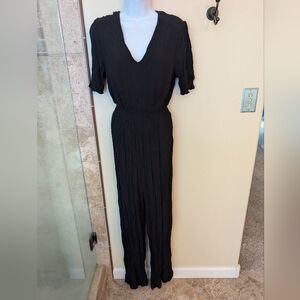 Boden Crepe Black Pants Jumpsuit Size 10